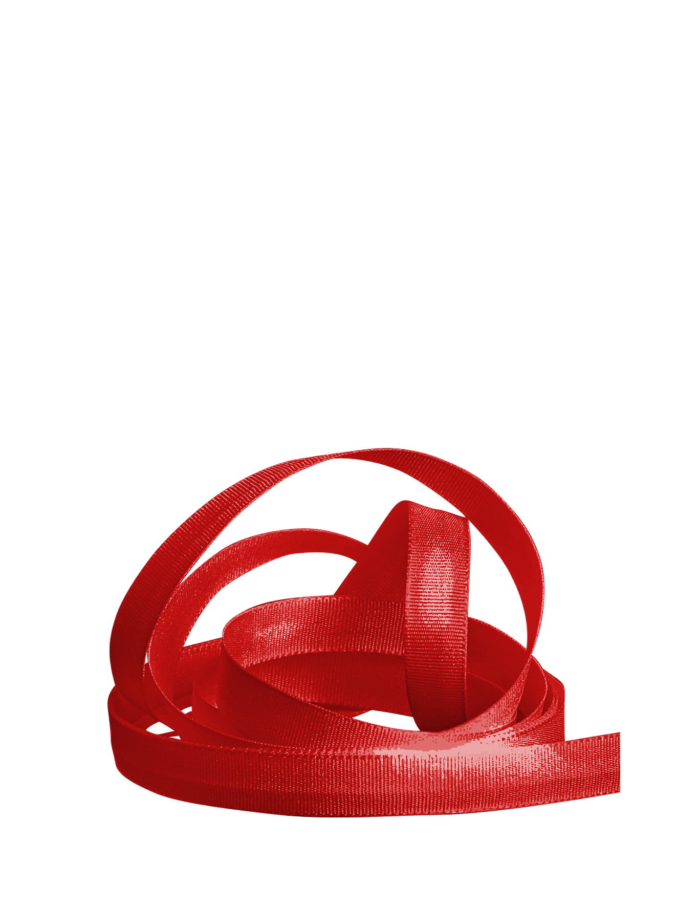 Band Taft  8 mm hochrot 50m